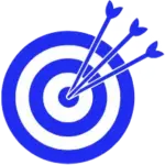 Target with three arrows hitting the bullseye, Precise Capital Partners, Growth Capital Consulting.